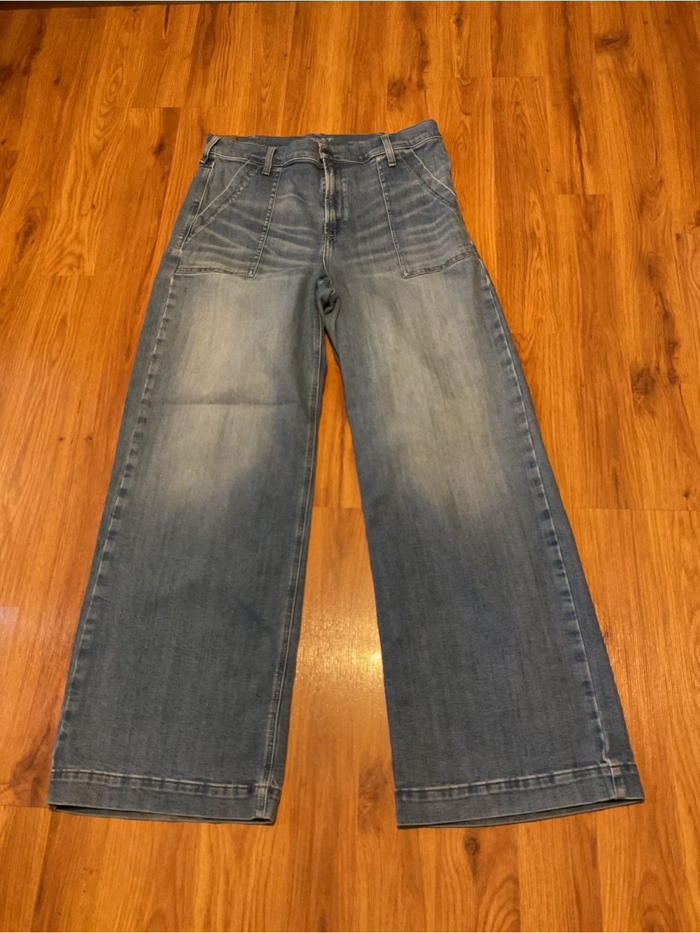 Women’s Ariat Wide Leg Jeans Denim Ultra High Rise Jeans Size 34R 34 R
